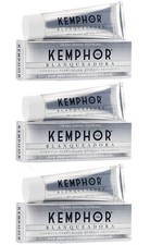 3 KEMPHOR 1918 BLANQUEADORA Whitening Toothpaste 75ml 2.5fl. oz