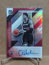 2018-19 Donruss Optic Signature Series #55 Chandler Hutchison
