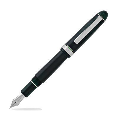 Platinum 3776 Century Fountain Pen in Laurel Green with Rhodium Trim - 14K EF