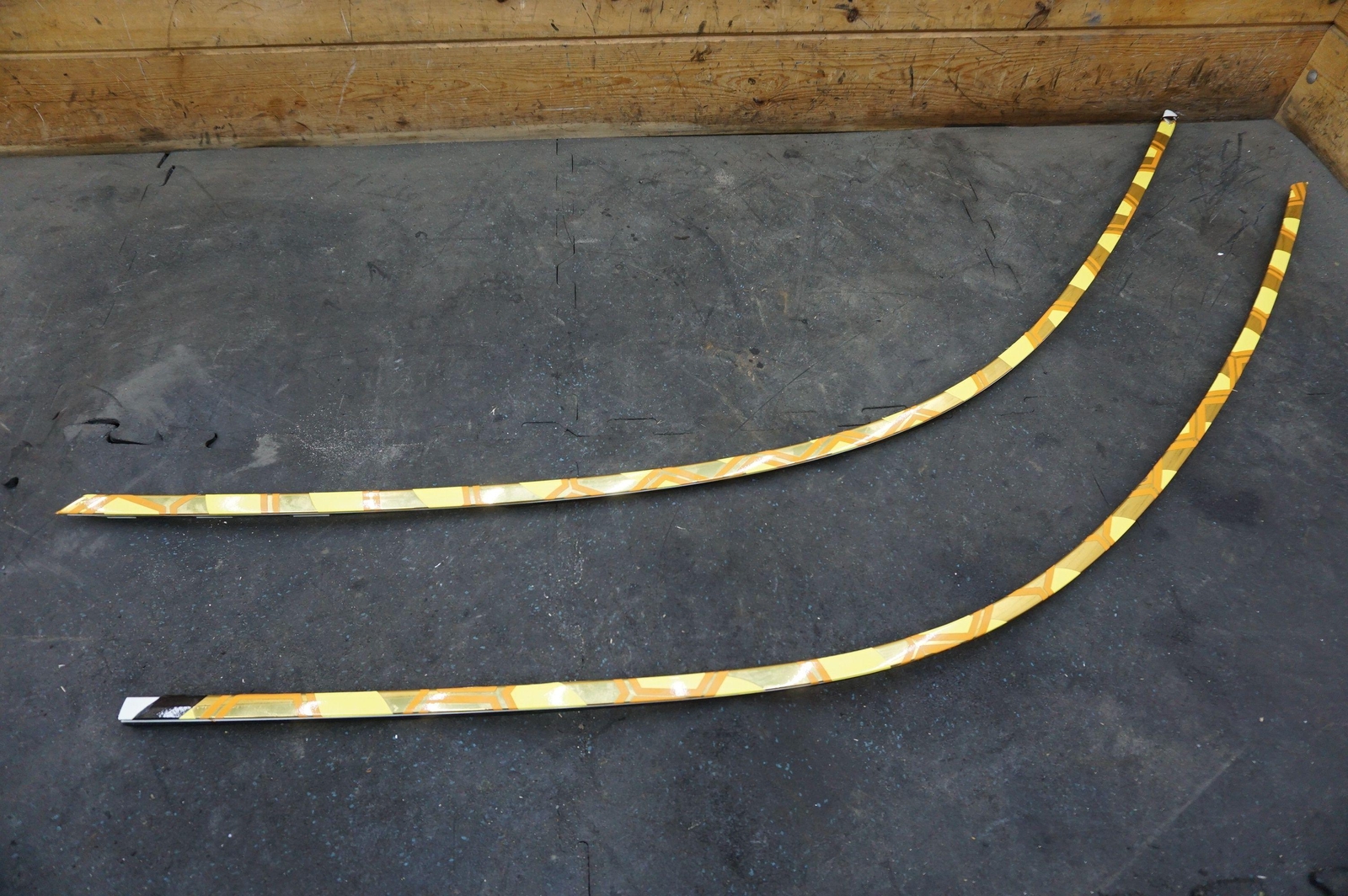 Set of 2 Left Right Roof Edge Molding Gutter Trim 86728210 86728110 Ferrari 488