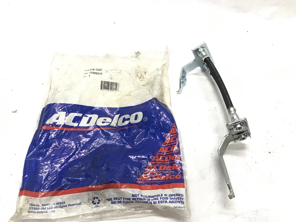 Manguera Hidráulica Freno Trasera ACDelco GM Equipo Original 176-1222 GM 17999810 Foto 2 de 3
