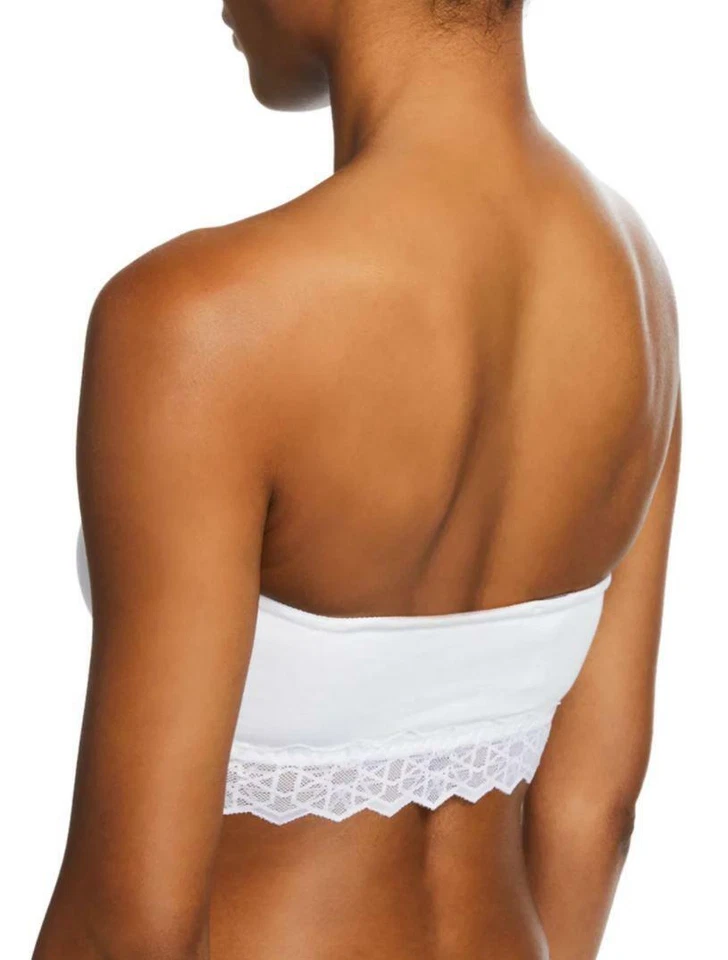 Sujetador bandeau Bella by Cosabella 275682 para mujer Avi algodón, estrella/blanco, LG Foto 2 de 2