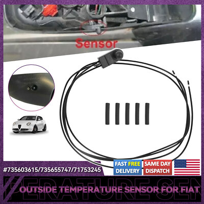 Ambient Temperature Sensor Underneath Door Mirror For Fiat 500 500X 500L Punto 