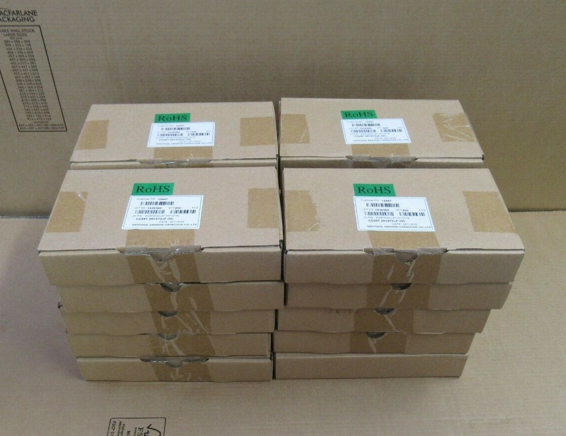 Jianghai CD287 25V470uF (M) 25v Volt 470uf Capacitor 4000