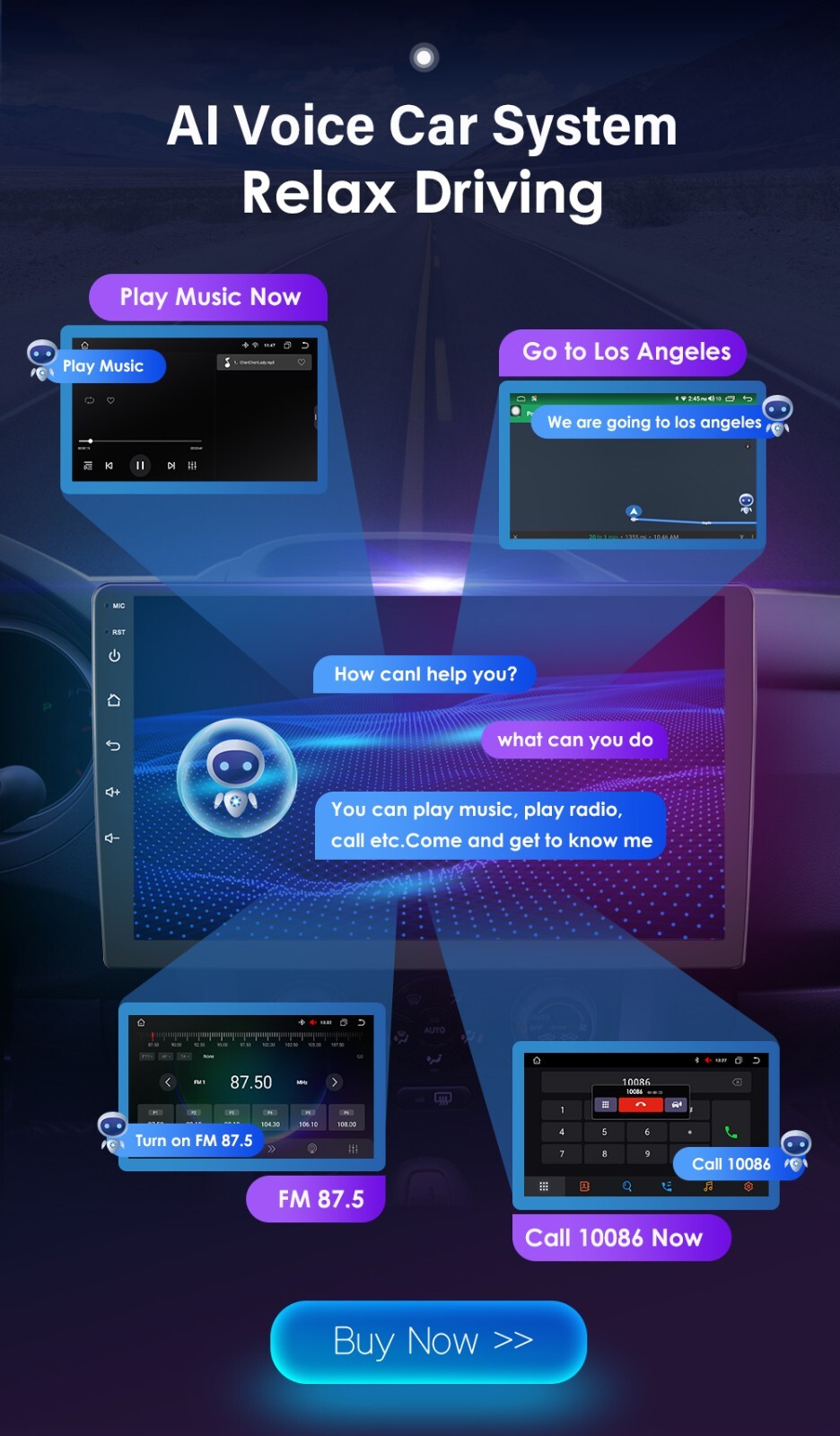 9" For Suzuki Grand Vitara 2005-15 Android13 Car Radio Stereo GPS Carplay 4+32GB