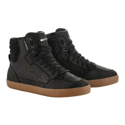 Alpinestars Men's J6 Waterproof Street Motorcycle Casual Boots - Black / Gum
