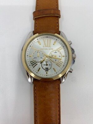 Michael Kors Bradshaw Brown Leather Watch MK5629 with Box s-l400.jpg main image 4