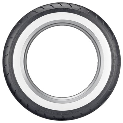 Dunlop American Elite 130/90B16 Wide Whitewall Front Motorcycle