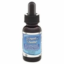detox zeolite liquid ultra w/ DHQ & Humic + Fulvic Acid and 72 Trace Minerals