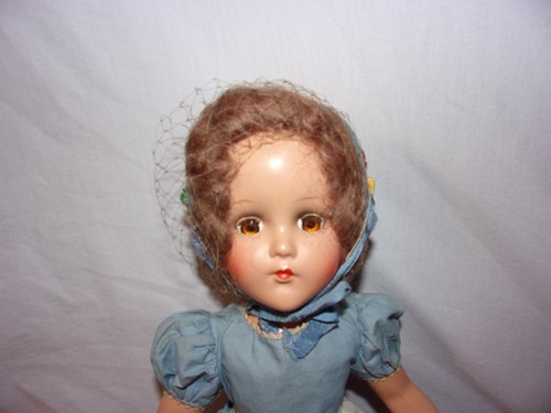 Madame Alexander Vintage 1940s Composition doll 14" Lovely - Picture 3 of 6