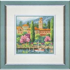 Counted Cross Stitch Kit Italy DIY