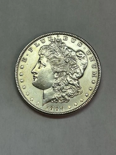 1886-P Morgan Silver Dollar Gem BU