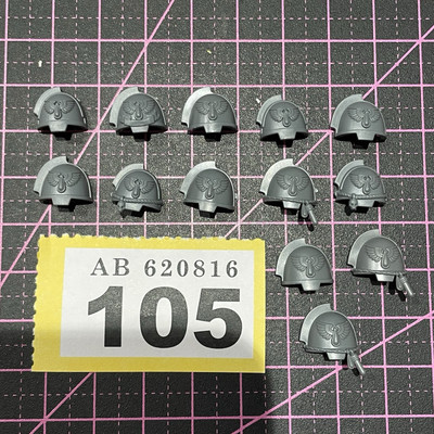 Blood Angels Kapitel Symbol Gravis/Terminator Schulterpolster Warhammer 40k Bit