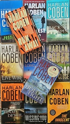 Harlan Coben Mystery Thriller Paperbacks - YOU CHOOSE Lot - Buy 3 Get 1 FREE