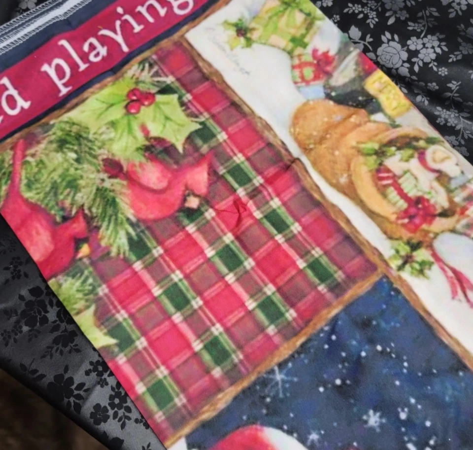 New Red Truck Collage Fabric Panel 45"L X 36"W Quilting Sewing Crafting - Image 3 of 4