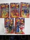 Lot of 5 Marvel Comics X-Men X-Force Action Figure Vtg 1995 (B9)