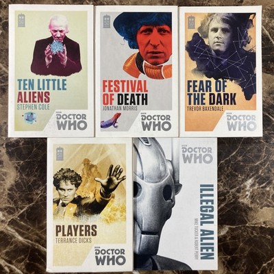 Doctor Who 50th Anniversary & Monster Collection Lot 5 Paperback Books BBC