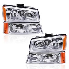 Habu Headlight Assembly For 2003-2006 Chevy Silverado 1500 1500hd25002500... Habu Headlight Assembly For 2003-2006 Chevy Silverado 1500 1500hd25002500...