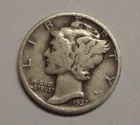 1937  Mercury Dime  90% Silver