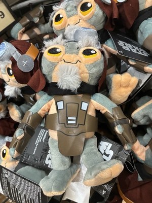 ぬいぐるみ star wars ET dakin show time applause 2026 Disney Parks Star Wars Droidsmith Anzellan Babu Frik Shoulder