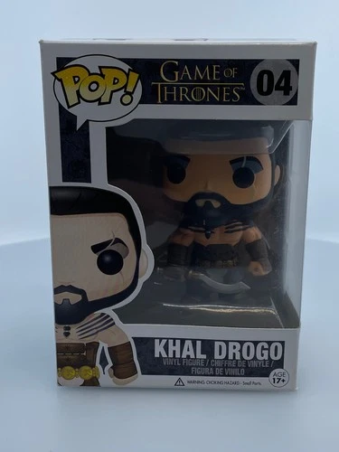 Funko POP! Television Game of Thrones Khal Drogo #4 Vinyl Figure NOT MINT