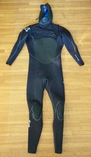 XCEL HOODED DRYLOCK FULLSUIT 4/3 MM MENS SURF SURFING WETSUIT SIZE MEDIUM