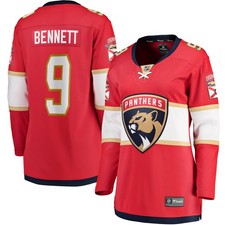 Women's Fanatics Sam Bennett Red Florida Panthers Home Breakaway Replica Jersey