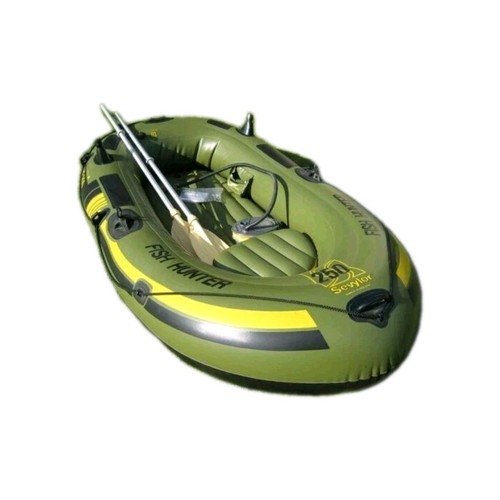Sevylor HF250 Fish Hunter Inflatable Boat Raft - Green & Yellow - New ...