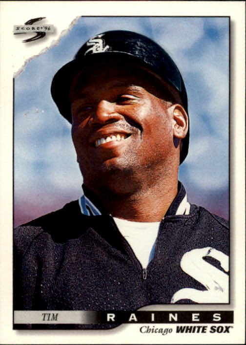 1996 Score #449 Tim Raines - BB