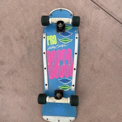1987 SIMS Steve Rocco Pro Street Styler Old School Skateboard