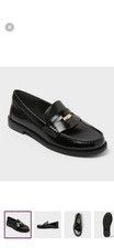 Women  s Phyllis Penny Loafers with Memory Foam Insole   A New Day Size 7.5