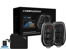 Compustar CS4900-S 4900S 2-Way Remote Start and Keyless Entry System with 3000