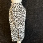 Vintage Barbie Black & White Floral Sheath Skirt Pak - 1962 - EXC