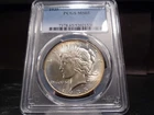 1935 MS65 Peace Dollar PCGS Certified Gem - White/Light Gold Hue
