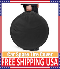 15 Diy Spare Tire Cover Black Trailer Wheel Tyre Protector Against Sun Rain