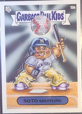 2023 Topps GBK X MLB Soto Shuffling (Juan Soto) #15b Garbage Pail Kids SP