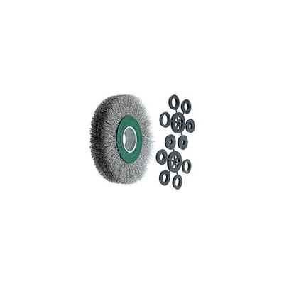 Lessmann Draht-Rundbürste (grün) INOX-Draht 0,30 mm Bürsten- xBesatzbreite: