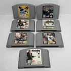 Lot Of 7 Nintendo 64 N64 Sports Games Ken Griffey Jr’s Sluggers NFL NBA Golf