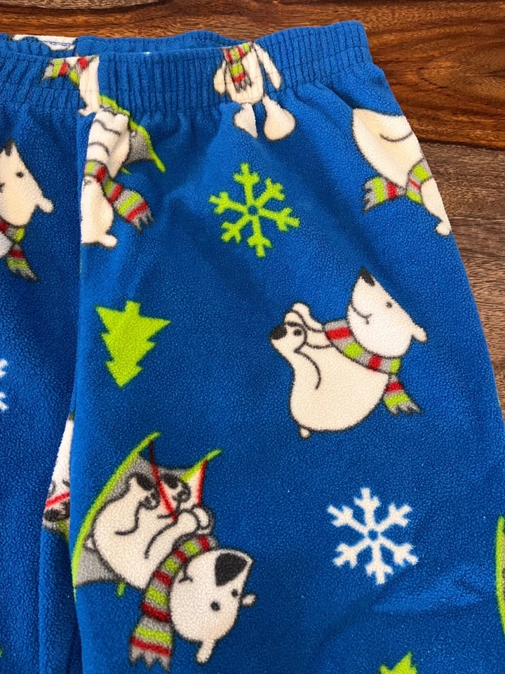 Juego de pijama de 2 piezas The Children's Place Kids polar de invierno talla M 7/8 Foto 3 de 4