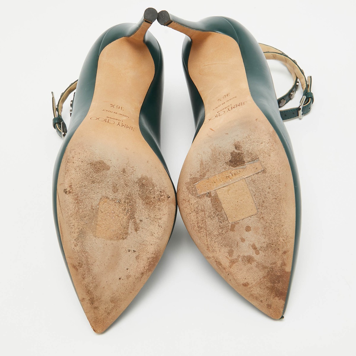 Jimmy Choo Green Leather Lark Ankle Strap Pumps Size 36.5 | eBay Jimmy Choo Green Leather Lark Ankle Strap Pumps Size 36.5 | eBay