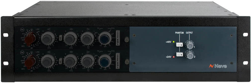 Neve AMS 3u 1073/1084 2-канальный без нагрузки на стойку (Демонстрационная версия)