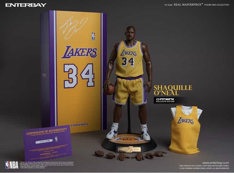 ENTERBAY NBA Shaquille O'Neal 6 in Action Figure - RM1085
