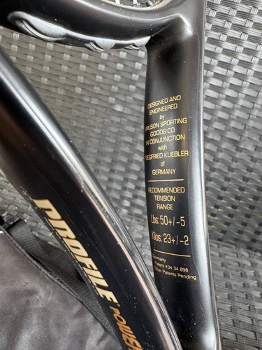 WILSON PROFILE POWERPLUS - DUAL TAPER BEAM - MANICO L4 - 95 sq.in - OTTIMA - Imagen 16 de 21