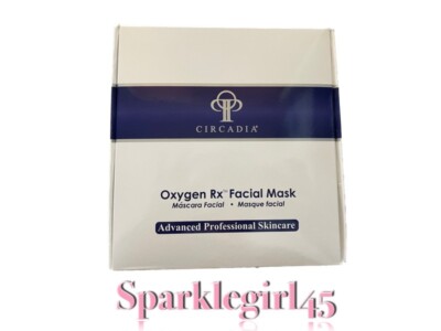 Circadia Oxygen Rx Facial Mask Kit. Includes 12 Treatments! NEW IN BOX! FRESH!