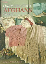 Leisure Arts Quick Crochet Pattern Leaflet Book 3 824 4 designs