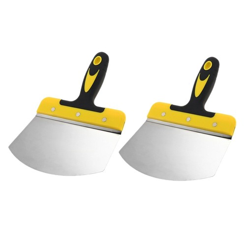 2pcs Stainless Steel Bucket Scoop Arc-shape Shovel Scraper Multi-tasking Tool - Picture 3 of 15
