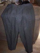  Mens Career Grey Pants by Perry Ellis Portfolio 33" x 30" in excellent Shape