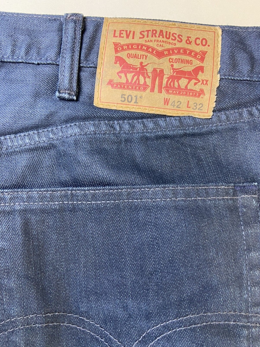 Levi Strauss & Co 501 Blue Jean Denim Men's Size W42 L32 | eBay