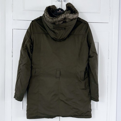 Barbour Utility Parka Mac Jacke Gr. UK 12 Kapuze grün Damen wasserdicht gebraucht - Bild 2 von 15