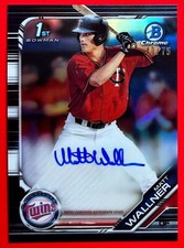 CRB 2019 Bowman Draft CDA-MW Matt Wallner BLACK Refractor /75 TWINS